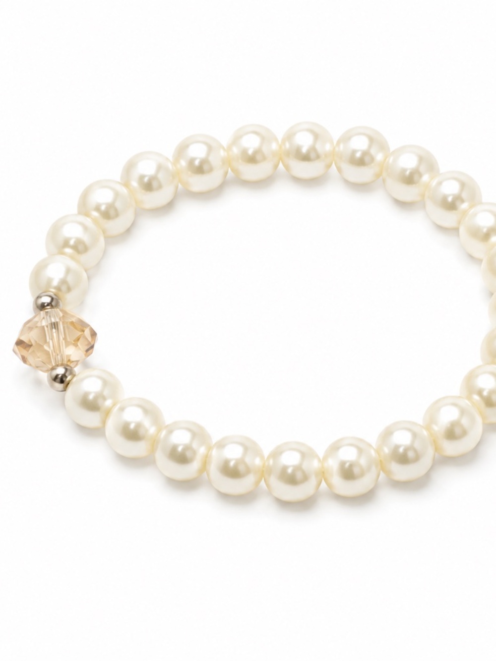 Goldenshadow Briolette Swarovski Pearl Bracelet